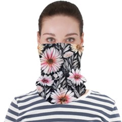 Bountiful Blossoms Face Seamless Bandana (adult) by GardenOfOphir