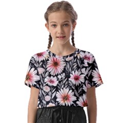 Bountiful Blossoms Kids  Basic Tee by GardenOfOphir