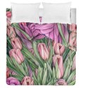 Chic Choice Classic Watercolor Flowers Duvet Cover Double Side (Queen Size) View1