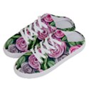 Breathtaking Bright Brilliant Watercolor Flowers Half Slippers View2