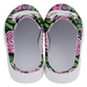 Breathtaking Bright Brilliant Watercolor Flowers Half Slippers View4