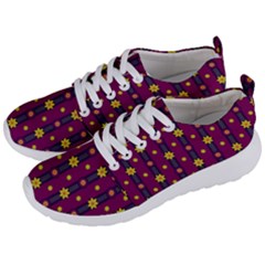 Purple Background Graphic Decor Backdrop Design Art Men s Lightweight Sports Shoes by Ravend