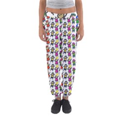 Stickman Kids Doodle Paper Children Group Women s Jogger Sweatpants by Ravend