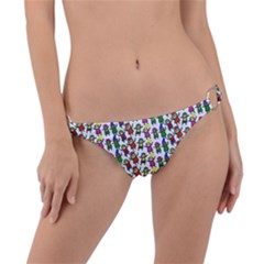 Stickman Kids Doodle Paper Children Group Ring Detail Bikini Bottoms by Ravend