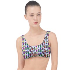 Stickman Kids Doodle Paper Children Group The Little Details Bikini Top by Ravend