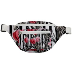 Chic Watercolor Flowers Fanny Pack by GardenOfOphir