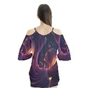 Ai Generated Swirls Space Design Fractal Light 3d Art Pattern Flutter Tees View2