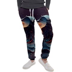 Ai Generated Space Design Fractal Light Motion Men s Jogger Sweatpants by Ravend