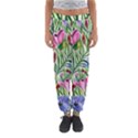 Celestial Watercolor Flower Women s Jogger Sweatpants View1