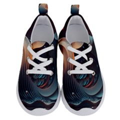 Ai Generated Space Design Fractal Light Motion Running Shoes by Ravend