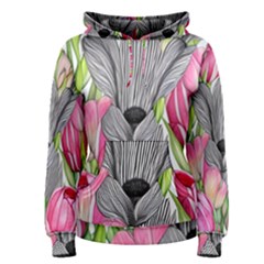 Budding And Captivating Women s Pullover Hoodie by GardenOfOphir