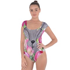 Budding And Captivating Short Sleeve Leotard 