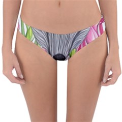 Budding And Captivating Reversible Hipster Bikini Bottoms by GardenOfOphir