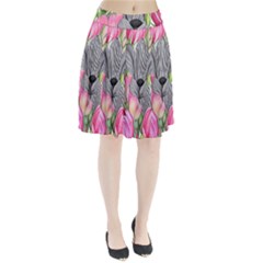 Budding And Captivating Pleated Skirt by GardenOfOphir