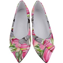 Budding And Captivating Women s Bow Heels by GardenOfOphir