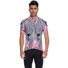 Budding And Captivating Men s Short Sleeve Cycling Jersey by GardenOfOphir