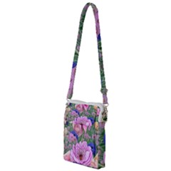 Broken And Budding Watercolor Flowers Multi Function Travel Bag by GardenOfOphir