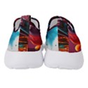 Ai Generated Swirl Splash Blaze Design Art Women s Slip On Sneakers View4