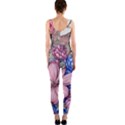 Broken And Budding Watercolor Flowers One Piece Catsuit View2