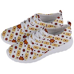 Background Floral Pattern Graphic Men s Lightweight Sports Shoes by Ravend