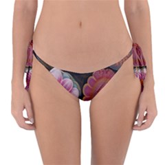 Ai Generated Floral Pattern Flowers Floral Reversible Bikini Bottoms by Ravend