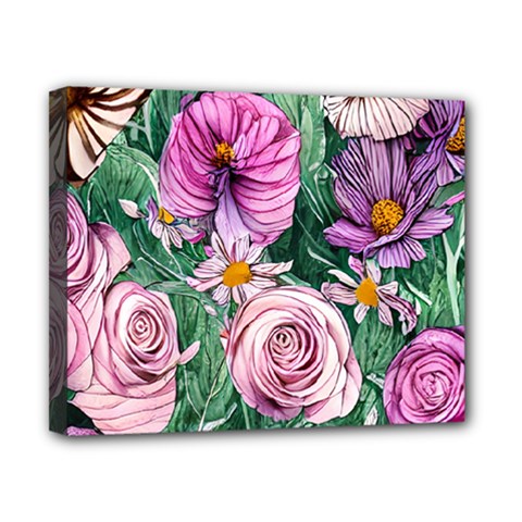 Budding And Captivating Flowers Canvas 10  X 8  (stretched)