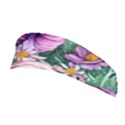 Budding And Captivating Flowers Stretchable Headband View1