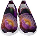 Ai Generated Flowers Plants Petals Buds Kids  Slip On Sneakers View1