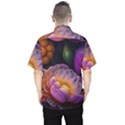 Ai Generated Flowers Plants Petals Buds Men s Hawaii Shirt View2