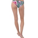 Pure And Radiant Watercolor Flowers Ring Detail Bikini Bottoms View2