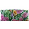 Delicate And Dazzling Watercolor Flowers Canvas Travel Bag View4