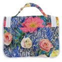 Captivating Watercolor Flowers Satchel Handbag View3