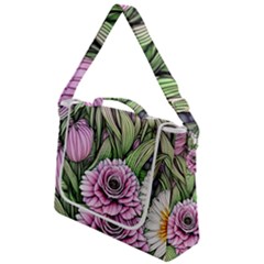 Sumptuous Watercolor Flowers Box Up Messenger Bag by GardenOfOphir