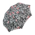 Luxurious Watercolor Flowers Folding Umbrellas View2