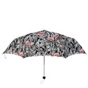 Luxurious Watercolor Flowers Folding Umbrellas View3