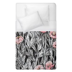 Luxurious Watercolor Flowers Duvet Cover (single Size) by GardenOfOphir