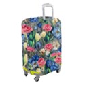 Exquisite Watercolor Flowers Luggage Cover (Small) View2