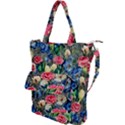 Exquisite Watercolor Flowers Shoulder Tote Bag View1