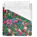 Dazzling Watercolor Flowers Duvet Cover (Queen Size) View1