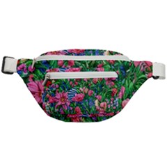 Dazzling Watercolor Flowers Fanny Pack by GardenOfOphir