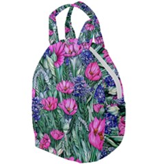 Cherished Watercolor Flowers Travel Backpacks by GardenOfOphir