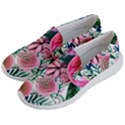 Captivating And Celestial Watercolor Flowers Women s Lightweight Slip Ons View2