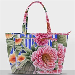 Choice Watercolor Flowers Back Pocket Shoulder Bag  by GardenOfOphir