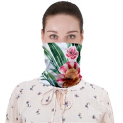 Chic Watercolor Flowers Face Covering Bandana (adult) by GardenOfOphir