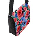 Classy Watercolor Flowers Removable Flap Cover (S) View3