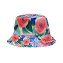 Classy Watercolor Flowers Inside Out Bucket Hat View1