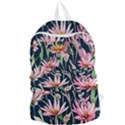 Choice And Creative Watercolor Flowers Foldable Lightweight Backpack View1