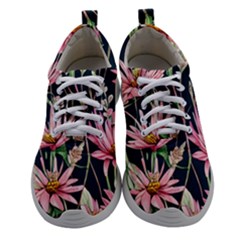 Choice And Creative Watercolor Flowers Women Athletic Shoes by GardenOfOphir