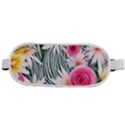 Classy And Chic Watercolor Flowers Rounded Waist Pouch View2