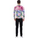 Cheerful Watercolor Flowers Men s Long Sleeve Rash Guard View2